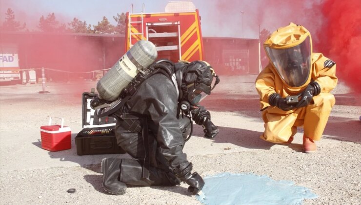 Konya’da Kimyasal Biyolojik Radyolojik Nükleer Tehditler Tatbikatı Gerçekleştirildi