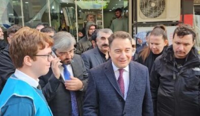 Ali Babacan Konya’da esnafı ziyaret etti