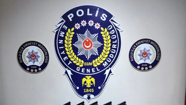 Konya’da 31 Tabanca Ele Geçirildi, 2 Kuşkulu Tutuklandı