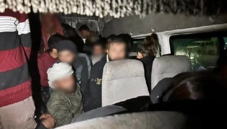 Konya’da 35 Suriyeli kaçak göçmen yakalandı