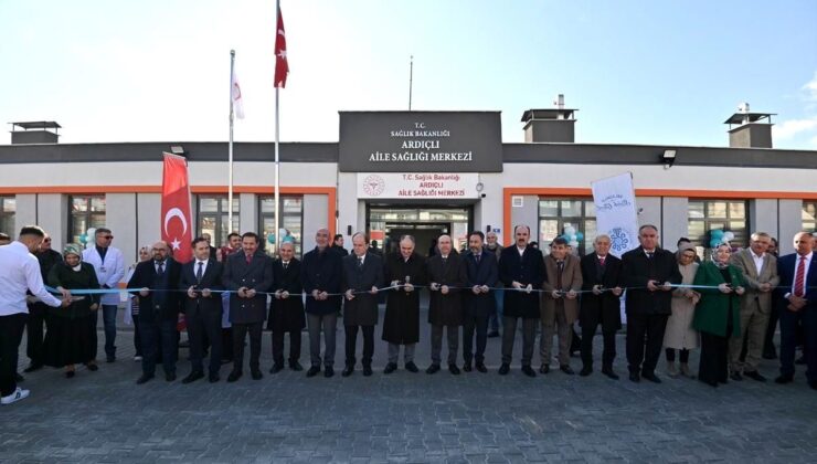 Konya’da Ardıçlı Toplumsal Tesisi ve Aile Sıhhati Merkezi açıldı