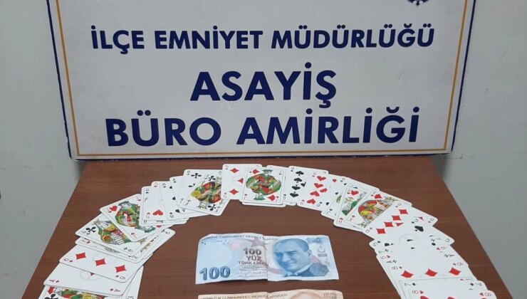 Konya’da kahvehanede kumar baskını: 5 gözaltı, 20 bin 275 TL ceza