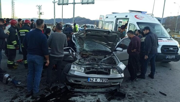 Konya’da Otomobil-Kamyon Çarpışması Sonucu Bir Kişi Hayatını Kaybetti
