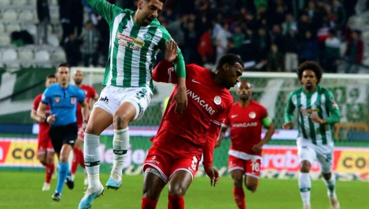 Konyaspor ile Antalyaspor Üstün Lig’de Karşılaşacak