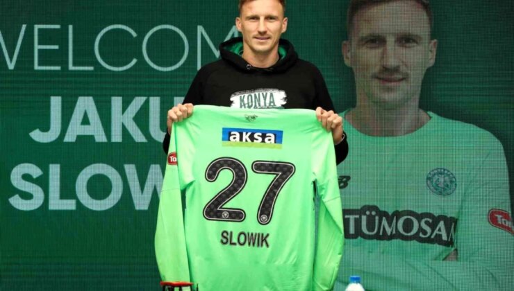 Konyaspor, Polonyalı kaleci Jakub Slowik’i transfer etti