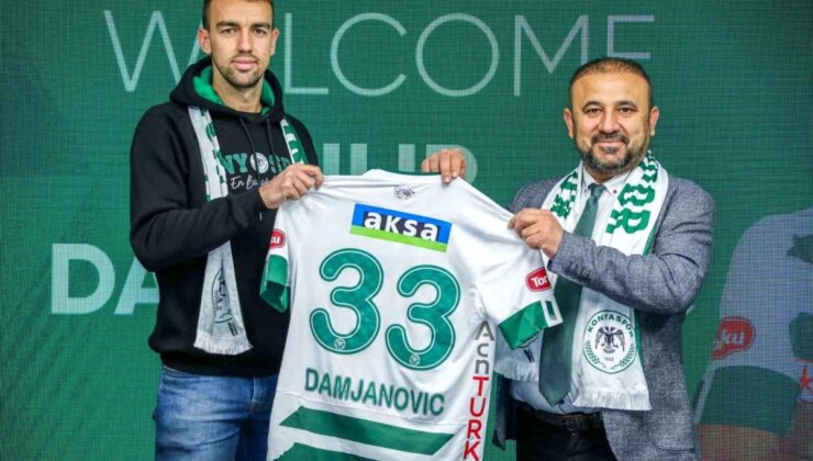Konyaspor, Sırp stoper Flip Damjanovic ile kontrat imzaladı