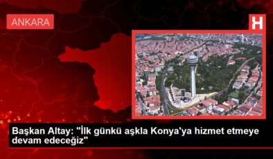 Uğur İbrahim Altay, Cumhurbaşkanı Erdoğan tarafından Konya Büyükşehir Belediye Lideri Adayı olarak açıklandı