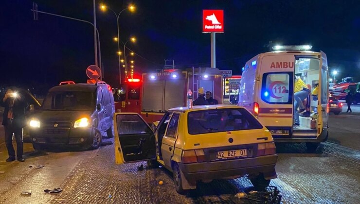 Konya’da Kaza: 5 Kişi Yaralandı